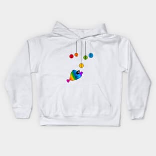 LGBTQ Rainbowfish - Gay Pride - Pansexual Kids Hoodie